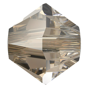 STAR BRIGHT 5328 Bicone Beads 6mm Crystal Bronze